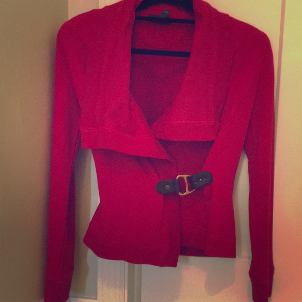 Lauren Ralph Lauren wrap jacket with buckle